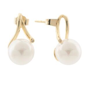 NWT Argento Vivo Sterling Silver Pearl Earrings